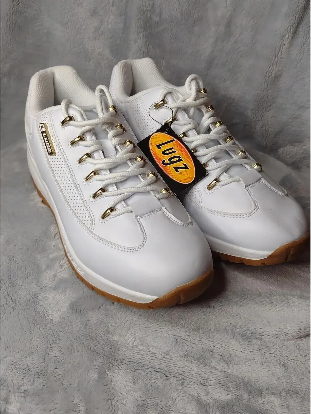NWT Lugz Men's White/Express Sneakers Size 8.5
